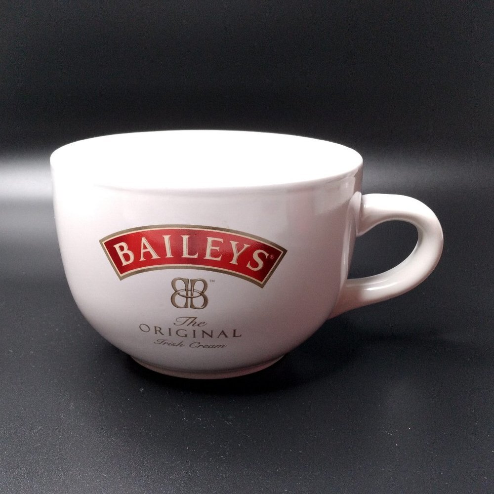 Baileys Irish Cream White Ceramic Mug 26 Oz Super Sized